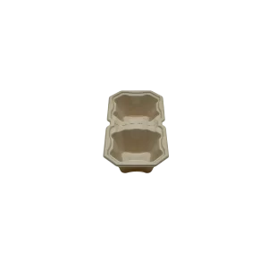 Bamboo Fiber 2 Cup Carrier Tray (Splittable)