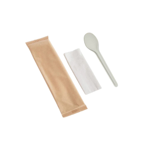 Compostable Spoon - 2 in 1 Set